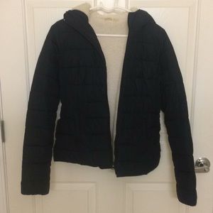 Navy Hollister Coat Jacket